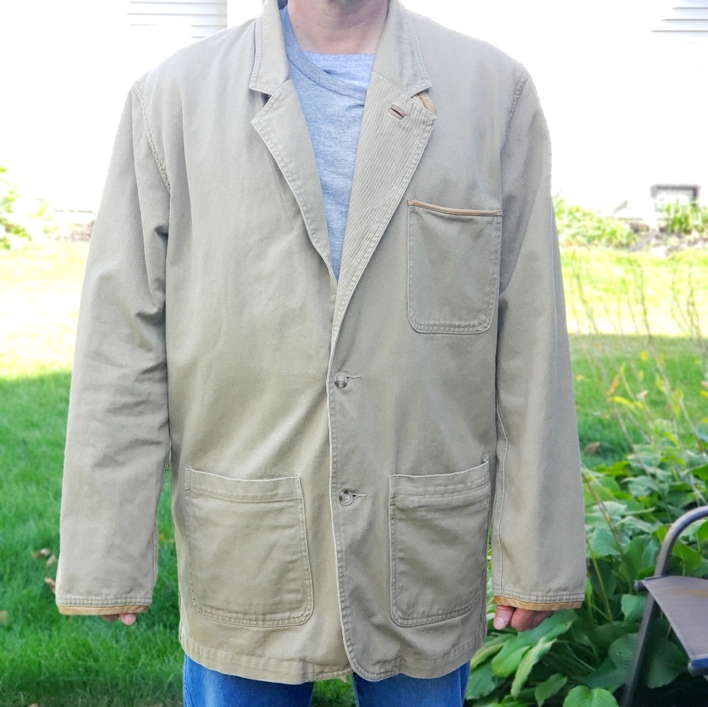 ORVIS Men's Canvas Cotton Hunting Blazer Jaket